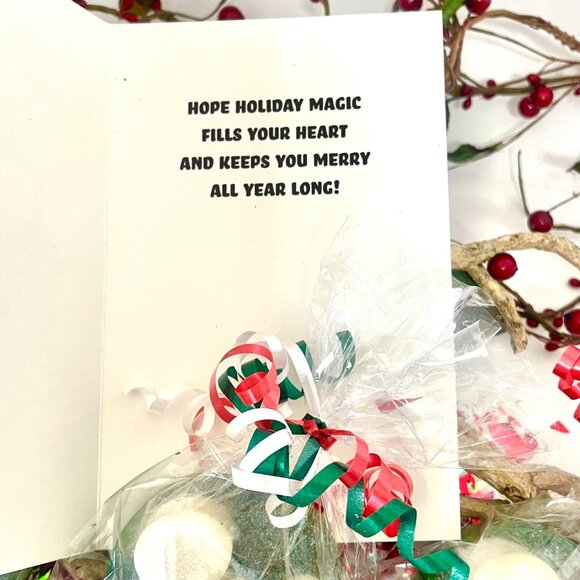 Mouse Holiday Soaps with card included with every soaps. " Set of 2 soaps" - Picture 5 of 5